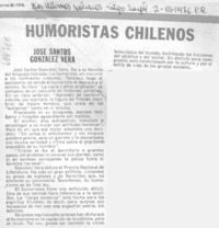 Humoristas chilenos.