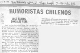 Humoristas chilenos.