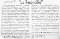 La reconcilia"