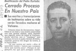 Cerrado proceso en nuestro país.