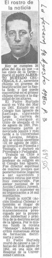 El Rostro de la noticia.