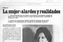 La mujer: alardes y realidades