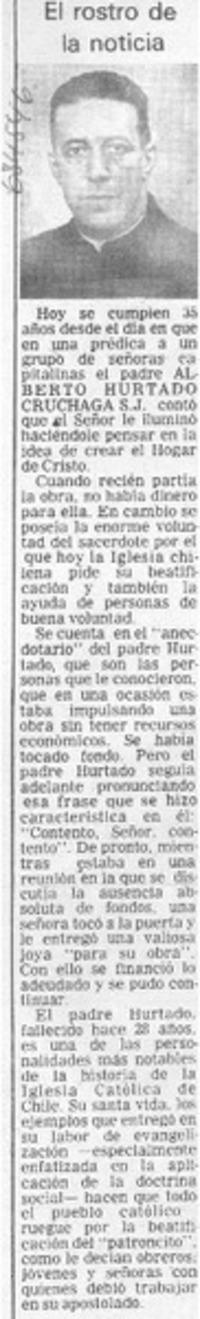 El Rostro de la noticia.