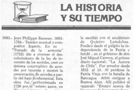 La Historia y su tiempo.