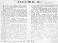 La Aurora de Chile