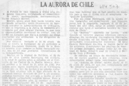 La Aurora de Chile