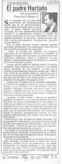 El Padre Hurtado