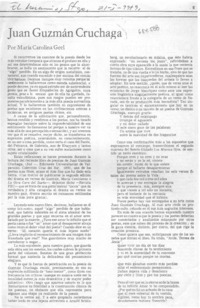 Juan Guzmán Cruchaga