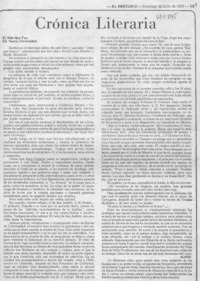 Crónica literaria