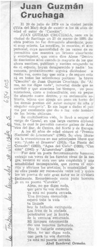 Juan Guzmán Cruchaga