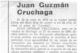 Juan Guzmán Cruchaga