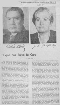 El que nos salvó la cara