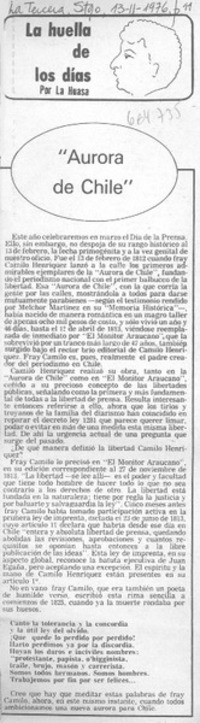Aurora de Chile"
