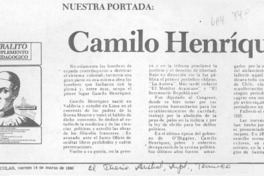 Camilo Henríquez.