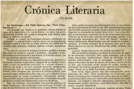 Crónica literaria