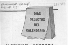 Albricias!, "Aurora de Chile".