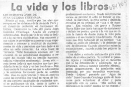 Los ochenta años de Juan Guzmán Cruchaga