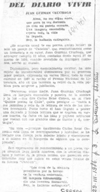 Juan Guzmán Cruchaga