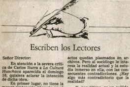 Escriben los lectores