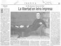 La libertad en letra impresa