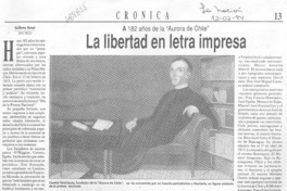 La libertad en letra impresa