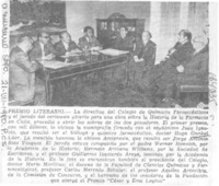 Premio literario.