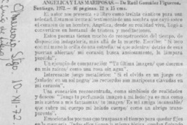 Angélica y las mariposas.