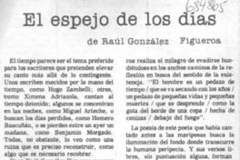 El Espejo de los días.