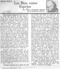 Los días como espejos