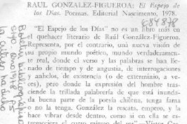 El Espejo de los días.