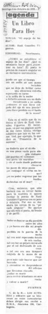 El espejo de los días