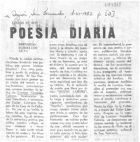Poesía diaria