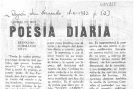 Poesía diaria