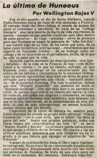 La última de Huneeus