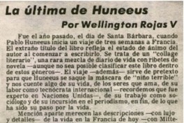 La última de Huneeus