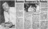 Huneeus recuperará su peineta : [entrevista]