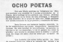 Ocho poetas