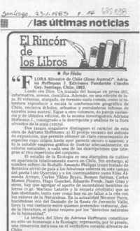 Flora silvestre de Chile (zona austral)