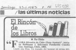 Flora silvestre de Chile (zona austral)