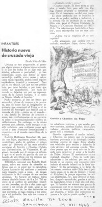 Historia nueva de cruzada vieja