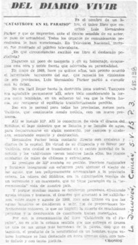 Catástrofe en el paraíso