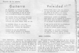 Rincón de la poesía.