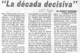 La década decisiva