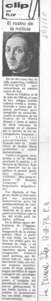 El rostro de la noticia