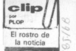 El rostro de la noticia