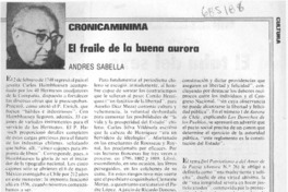 La fraile de la buena aurora