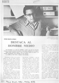 Destaca al hombre medio