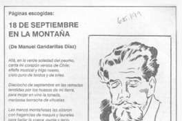 18 de septiembre en la montaña.