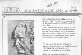 Regreso a la tierra.