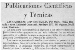 Publicaciones científicas y técnicas.